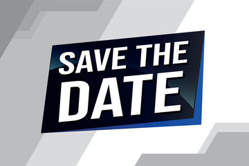 save the date poster banner graphic design icon logo sign symbol social media website coupon

