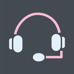 Headphones Vector Icon