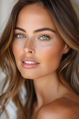 Obraz premium Radiant Natural Beauty: A Sustainable Approach to Skincare