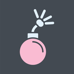 Danger of Explosion Vector Icon