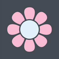 Flower Vector Icon