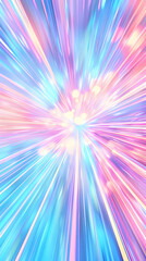 Fototapeta premium Abstract colorful background with rays