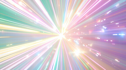 Obraz premium Abstract colorful background with rays