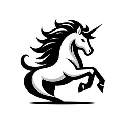 Fototapeta premium Unicorn vector art illustration