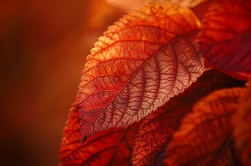 Obraz premium Vivid Autumn Leaves