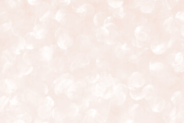 Soft pink bokeh pastel light texture background. Romance, Love, Valentine, Wedding, Anniversary, New Year, Christmas and celebration background concept. 