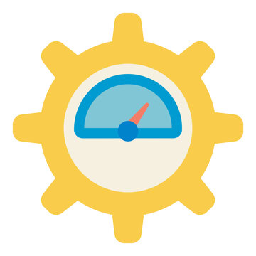 recommend clip art: tech service performance flat icon