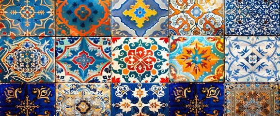 Evaluate The Impact Of Persian Tile Patterns In Ornate Wallpaper Designs, Wallpapers HD
