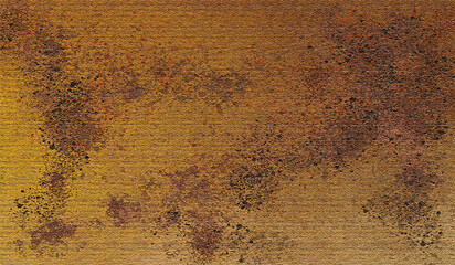 rusty, brown, metal ,background, texture .