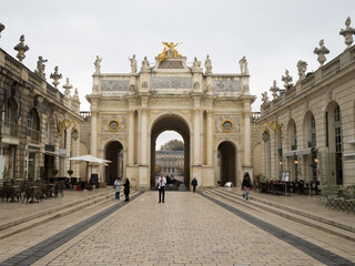 Fototapeta premium Arc Héré at the entrance to Place Stanislas, Nancy