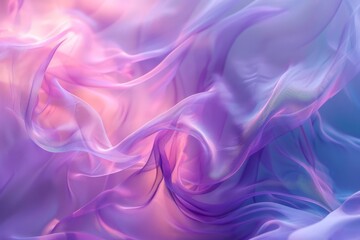 Obraz premium Abstract Flowers: Purple and Pink Blurred Watercolor Art