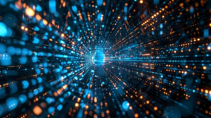 Obraz premium Digital transformation technology strategy, digitization and digitalization of business processes and data, optimize and automate operations, customer service management, internet and cloud computing