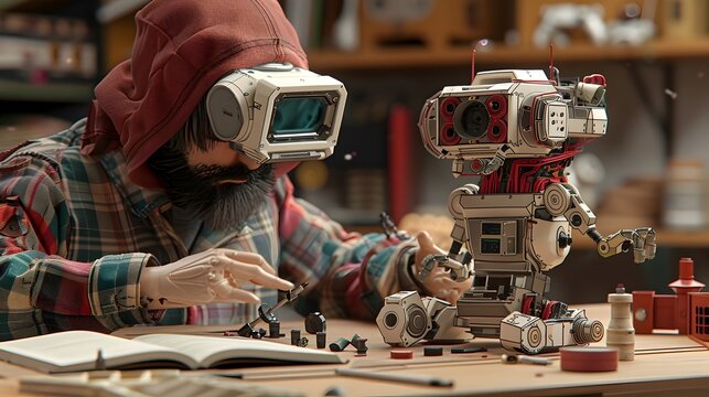 Defector Scientist Shares Crucial Strategies with Robotic Forces,Turning the Tide in Pivotal War Between Humans and Machines