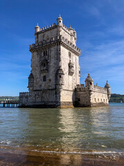 Belem Tower and Tagus River