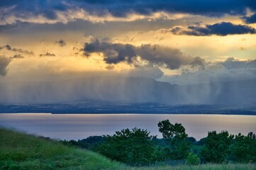Abendstimmung über dem Genfer See