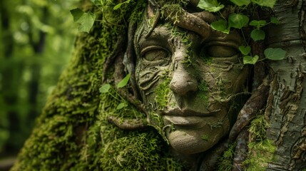 Fototapeta premium The folklore and myths associated with forests, from enchanted woods to mystical creatures, reflect their deep-rooted place in human culture and imagination.