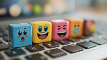 The use of icons in social media allows for quick expression, with emojis becoming a universal language for conveying emotions and reactions.