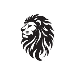 vector set of lion silhouette logo Lion collection.