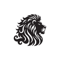 vector set of lion silhouette logo Lion collection.