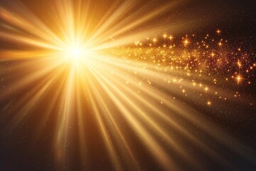 Vector transparent sunlight special lens flash light effect.front sun lens flash. Vector blur in the light of radiance. Element of decor