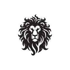 vector set of lion silhouette logo Lion collection.