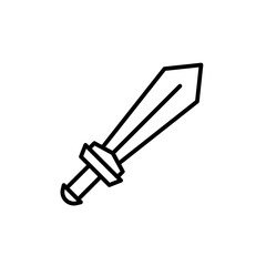 Sword Icon Set Weapon Illustrations for Historical and Fantasy Projects