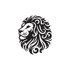 vector set of lion silhouette logo Lion collection.