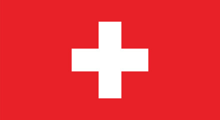 Illustration vector of Switzerland flag