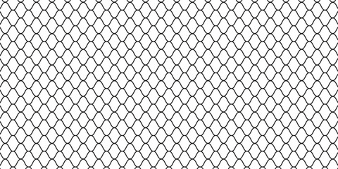 Fototapeta premium Mesh texture for fishing nets. Seamless pattern for sportswear or soccer goal, volleyball net, basketball hoop, hockey, athletics. vektor