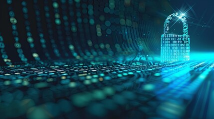 minimalistic horizontal wallpaper regarding cybersecurity and privilege access management