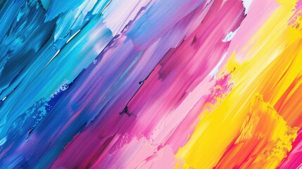 Modern abstract background with lgbt colors, showcasing artistic brush strokes and vivid hues that radiate positivity