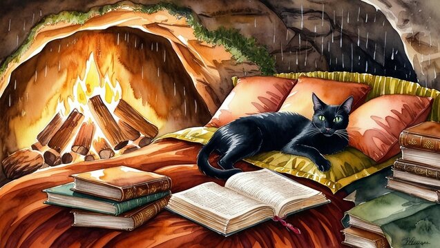 tent in the mountains