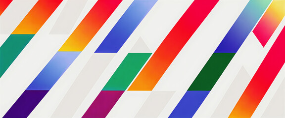 illustrazione con elementi geometrici a tema  astratto contemporaneo