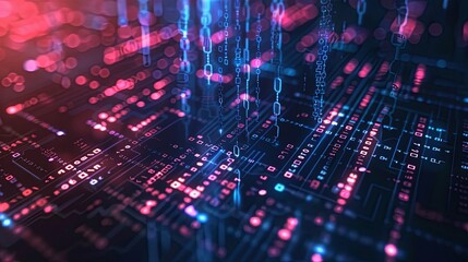 Fototapeta premium minimalistic horizontal wallpaper regarding cybersecurity and privilege access management