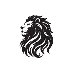 vector set of lion silhouette logo Lion collection.