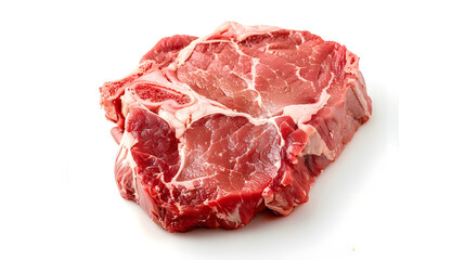 speak meat isolated on white background