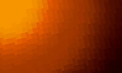 Warm Orange Pixelated Gradient - Abstract Digital Mosaic Background for Creative Design