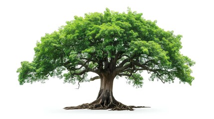 Obraz premium big tree with green leaves