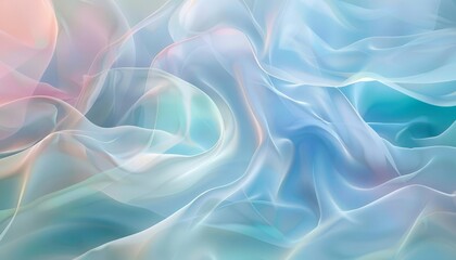 Obraz premium Abstract Waterfall with Soft Pastel Colors