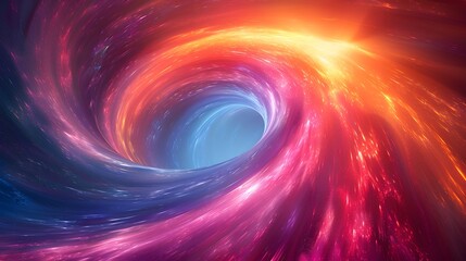 Cosmic Vortex of Light.