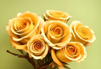 bouquet of yellow roses