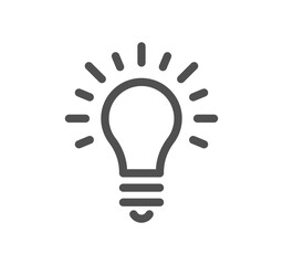 Creative business solutions icon and linear vector.	
