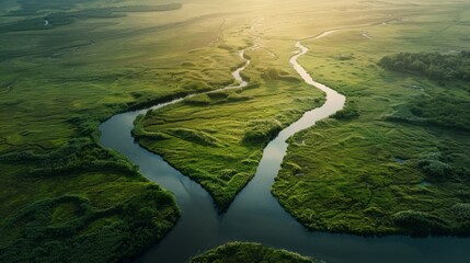 World Rivers Day background concept 