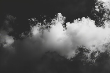 Mystical Clouds in a Dark Sky