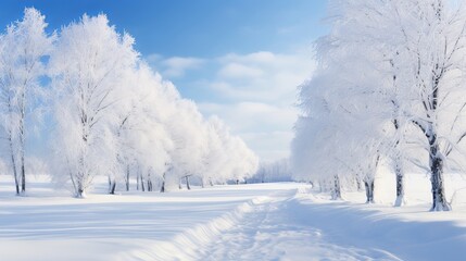 Winter Wonderland Landscapes.