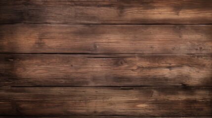 This image shows dark brown wooden planks laid horizontally, displaying rich grain details and deep tones, perfect for themes requiring a bold and elegant wooden background.