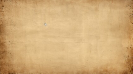 Fototapeta premium This image features an empty piece of vintage parchment paper with a plain background, offering a blank canvas for creative designs, writings, or artistic projects.