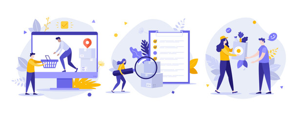 Vector Business Character Set