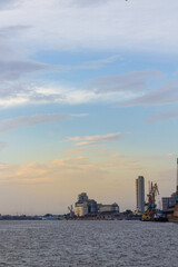 ship at sunset, Belém-PA 