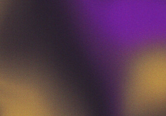 Grainy black purple  gradient background with blazing purple light and noise texture effect banner in the background